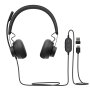 Logitech 981-001103 | Zone 750 Wired On-Ear Headset with Advanced Noise-canceling Microphone