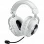 Logitech 981-001268 | G PRO X 2 LIGHTSPEED Wireless Gaming Headset Detachable Boom Mic 50mm Graphene Drivers x for PC PS5 PS4 Nintendo Switch White