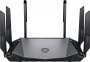 MSI RADIX AX6600 | Wi-Fi 6 IEEE 802.11ax Tri Band 822.38 MB/s 4 x Network 3 x Broadband 6 x Antenna Ethernet Wireless Router