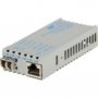 Omnitron 1107D-1-01 | miConverter PoE/PD 10/100 Ethernet Fiber Media Converter RJ45 LC Single-Mode 30km 1 x 10/100BASE-TX 1 x 100BASE-LX US AC & PoE Powered