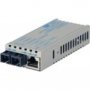 Omnitron 1223D-1-01 | miConverter PoE/PD 10/100/1000 Gigabit Ethernet Fiber Media Converter RJ45 SC Single-Mode 12km 1 x 10/100/1000BASE-T 1 x 1000BASE-LX US A