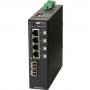 Omnitron 3259B-1-24-1Z | RuggedNet 4-Ports PoE 1000Base-T + 2-Ports 1000Base-X L2 Unmanaged Gigabit Ethernet Fiber Switch