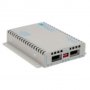 Omnitron 8599-11-DW | iConverter 10 Gigabit Ethernet Fiber Media Converter XFP to XFP 10Gbps Wide Temp 2 x XFP (Protocol-Transparent)