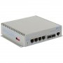 Omnitron 9539-0-24-9W | Omni Converter 4-Ports PoE+ 1000Base-T 2-Port 1000Base-X L2 Managed Gigabit Ethernet Fiber Switch