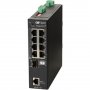 Omnitron 9559-0-18-1Z | RuggedNet 4-Ports PoE+ 1000Base-T + 1 x (mini-GBIC) Port L2 Managed RM Industrial Gigabit Ethernet Fiber Switch