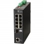Omnitron 9559-0-18-2Z | RuggedNet 4-Ports PoE+ 1000Base-T + 1 x (mini-GBIC) Port L2 Managed RM Industrial Gigabit Ethernet Fiber Switch