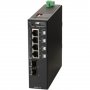 Omnitron 9579-0-24-1Z | RuggedNet 4-Ports PoE+ 1000Base-T + 2 x SFP Ports L2 Unmanaged Industrial Gigabit Ethernet Fiber Switch