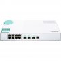 QNAP QSW-308-1C | 8 x Ports 1000Base-T + 2 x Ports SFP+ + 1 x Port SFP+ Combo Desktop GbE Network Switch