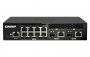 QNAP QSW-M2108R-2C | 8 x Ports 2.5GBase-T + 2 x Ports SFP+ Combo 1U Rack-Mountable Managed Switch