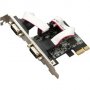 Rosewill RC-301EU | 2 Ports PCIe Serial Card Model 2 x 9-pin DB-9 Serial PCI Express x1