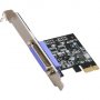 Rosewill RC-302E | PCIe Parallel Card 1 Port Model 1 x 25-pin DB-25 Female IEEE 1284 Parallel PCI Express x1