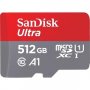 Sandisk SDSQUAC-512G-AN6MA | Ultra 512 GB Class 10/UHS-I (U1) microSDXC 1 Pack
