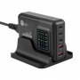 Siig AC-PW1Y11-S1 | 200-Watts 5 x Ports GaN PD Charger with Display