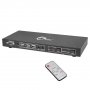 Siig CE-KV0311-S1 | 2x1 USB DisplayPort KVM Switch with Remote Control Desktop