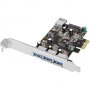 Siig JU-P40611-S2 | 4-Ports DisplayPort USB 3.0 PCI Express Controller Card