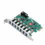 Siig JU-P70211-S1 | USB 3.0 7 Port PCIe Host Card UASP Mode