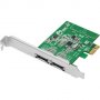 Siig SC-SA0M11-S1 | DP eSATA 6Gb/s 2-Port PCIe 2 x 7-pin Serial ATA/600 Serial ATA External PCI Express