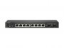 Sonicwall SWS12-8POE | 8 x Ports PoE 1GBase-T + 2 x Ports SFP Managed Desktop GE Network Switch