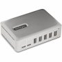 Startech 10G5A2CS-USB-C-HUB | 7-Port USB-C Hub 5x USB-A + 2x USB-C Self-Powered w/ 65W Power Supply USB 3.1 10Gbps Desktop/Laptop USB Hub w/ Charging