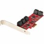 Startech 10P6G-PCIE-SATA-CARD | SATA PCIe Card 10 Port PCIe SATA Expansion Card 6Gbps SATA Adapter Stacked SATA Connectors PCI Express to SATA Converter