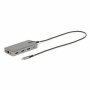 Startech 117B-USBC-MULTIPORT | USB-C Triple-Monitor Multiport Adapter HDMI & DisplayPort 3x 10Gbps USB Hub Travel Docking Station