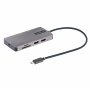 Startech 120B-USBC-MULTIPORT | USB C Dual HDMI 4K 60Hz 2x 5Gbps USB-A Hub Multiport Adapter
