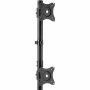Startech ARMBARDUOV | Vertical Dual Monitor Stand Heavy Duty Steel