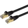 Startech C6ASPAT15BK | 15ft Cat6a STP Ethernet Cable (Black)
