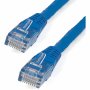 Startech C6PATCH10BL | 10ft CAT6 Molded Gigabit 100W PoE UTP 650MHz Ethernet Cable Blue