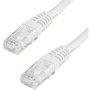 Startech C6PATCH5WH | 5ft CAT6 Molded Gigabit 100W PoE UTP 650MHz Ethernet Cable White