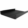 Startech CABSHELF22V | 2U 22-Inch Vented Rack Mount Shelf Fixed Antilever Tray for Server Rack Cabinet Shelf