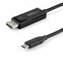 Startech CDP2DP141MBD | 3Ft (1m) USB C To DisplayPort 1.4 Cable