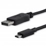 Startech CDP2DPMM6B | 6Ft/1.8m USB C To DisplayPort 1.2 Cable