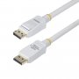 Startech DP12-CABLE-6FTW | 6ft DisplayPort Cable (White)