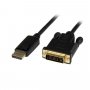 Startech DP2DVIMM3BS | 3Ft (1m) DisplayPort To DVI Cable