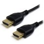 Startech HDMIMM3HSS | 3ft Slim 4K High Speed HDMI Cable with Ethernet
