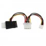 Startech LP4SATAFMD | LP4 To SATA Power Cable Adapter