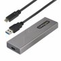 Startech M2-USB-C-NVME-SATA | USB-C 10Gbps to M.2 NVMe/M.2 SATA SSD Enclosure