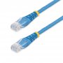 Startech M45PATCH3BL | 3 ft Molded Cat5e UTP Patch Cable Blue