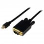 Startech MDP2VGAMM6B | 6Ft (2m) Mini DisplayPort To VGA Cable