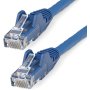 Startech N6LPATCH50BL | 50ft (15m) CAT6 LSZH 10 GbE Snagless 100W PoE UTP RJ45 Ethernet Cable Blue