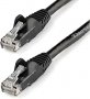 Startech N6PATCH50BK | 50ft CAT6 Snagless Gigabit 100W PoE UTP 650MHz Ethernet Cable Black