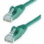 Startech N6PATCH5GN | 5ft CAT6 Snagless Gigabit 100W PoE UTP 650MHz Ethernet Cable Green