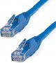 Startech N6PATCH6INBL | 6in CAT6 Snagless Gigabit 100W PoE UTP 650MHz Ethernet Cable Blue
