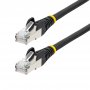 Startech NLBK-6IN-CAT6A-PATCH | 6-inch RJ-45 CAT6a Ethernet Patch Cable (Black)