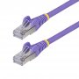 Startech NLPL-6F-CAT6A-PATCH | 6ft RJ-45 CAT6A Ethernet Patch Cable (Purple)
