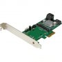 Startech PEXMSATA343 | 3 Port PCI Express 2.0 SATA III 6 Gbps RAID Controller Card w/ mSATA Slot and HyperDuo SSD Tiering
