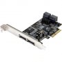 Startech PEXSATA24E | 2-Port eSATA 4-Port SATA 3Gbps PCI Express Controller Adapter Card