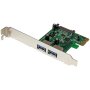 Startech PEXUSB3S24 | 2 x Ports PCI Express (PCIe) SuperSpeed USB 3.0 Card Adapter with UASP SATA Power 5Gbps