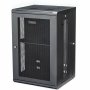 Startech RK1820WALHM | 4-Post 18U Wall Mount Network Cabinet 19-Inch Hinged Wall-Mounted Server Rack